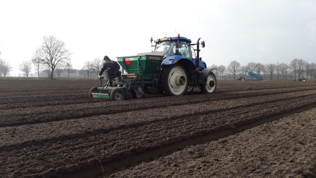 Het is nog winter, de voorjaarsplantuien mogen echter al de grond in