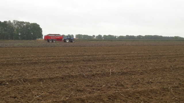 ....op weg naar de aardappelopslag thuis